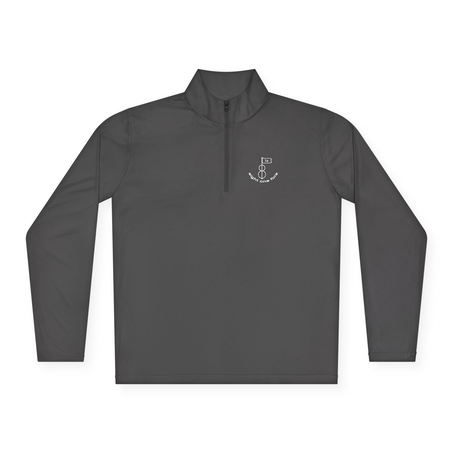 81Fore "Classic Logo" White logo - Light Quarter Zip # 0020011