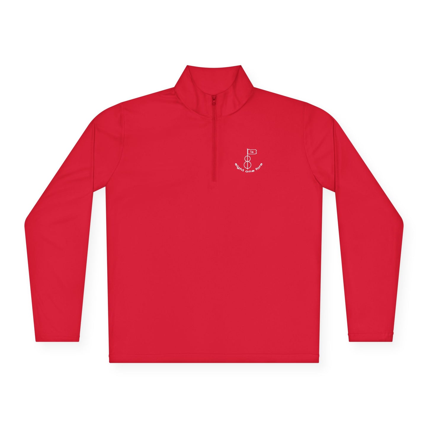 81Fore "Classic Logo" White logo - Light Quarter Zip # 0020011
