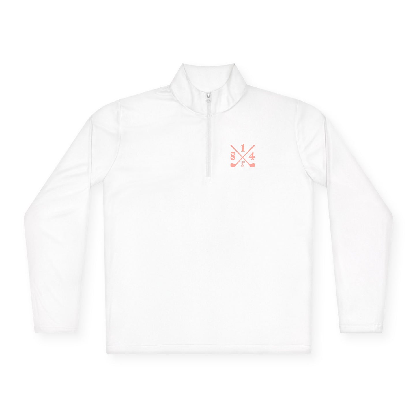 81Fore "Cross Clubs" Pink logo - Light Quarter Zip # 0020087