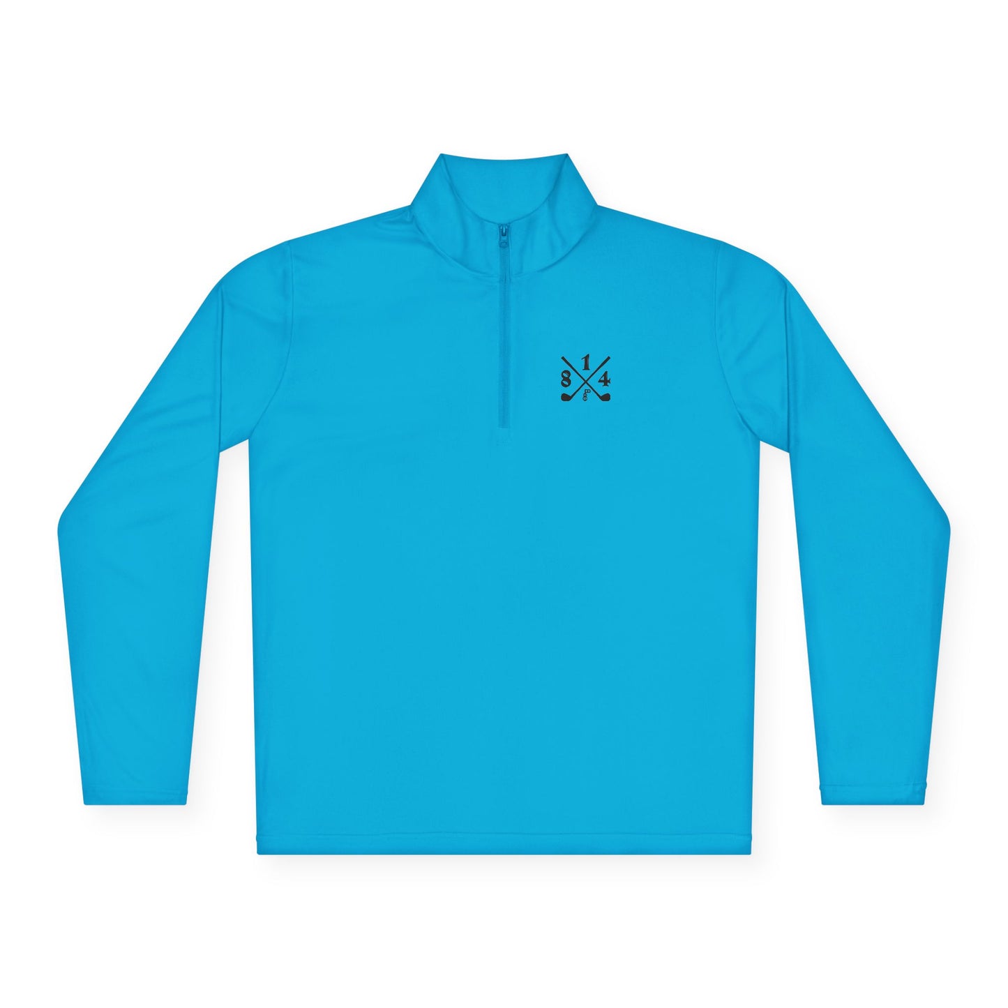 81Fore "Cross Clubs" Black logo - Light Quarter Zip # 0020080