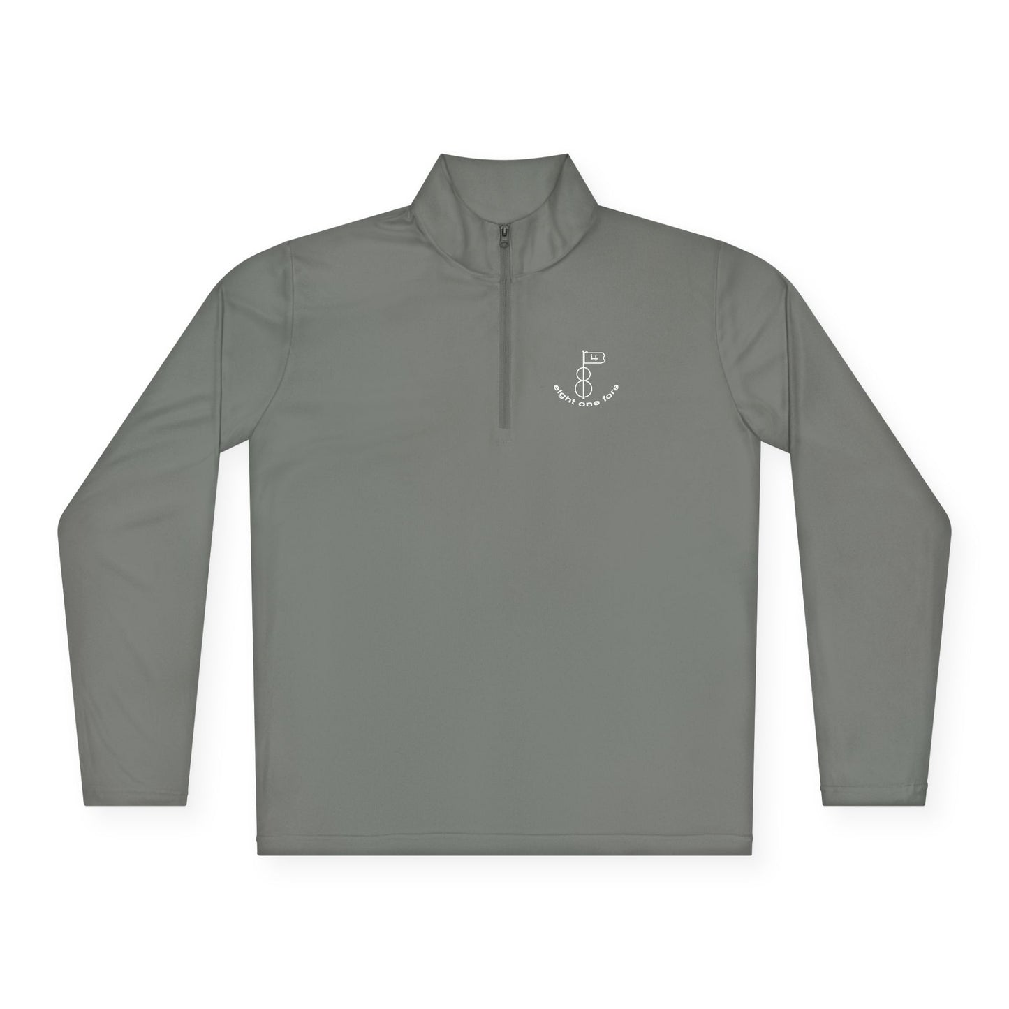 81Fore "Classic Logo" White logo - Light Quarter Zip # 0020011
