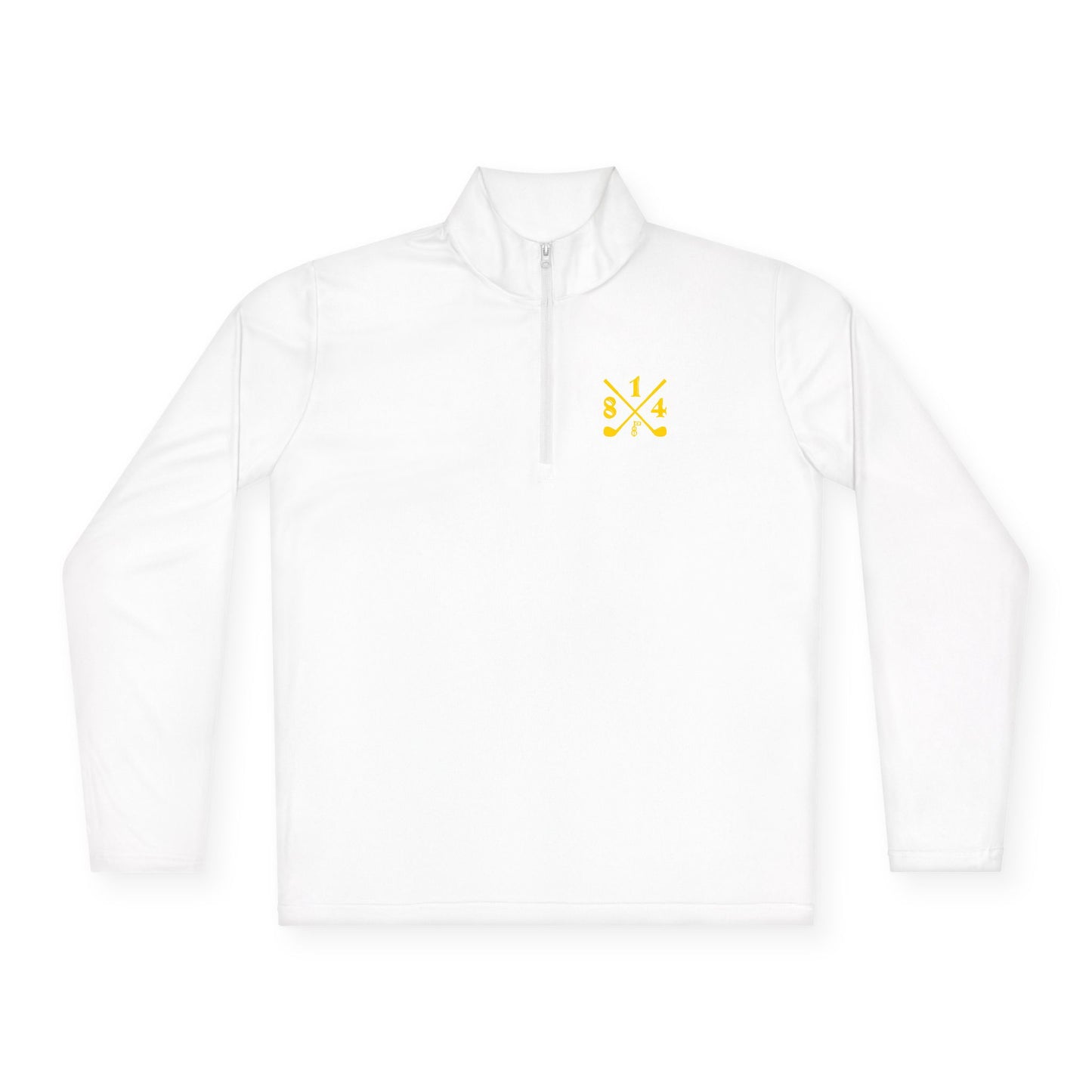 81Fore "Cross Clubs" Gold logo - Light Quarter Zip # 0020082