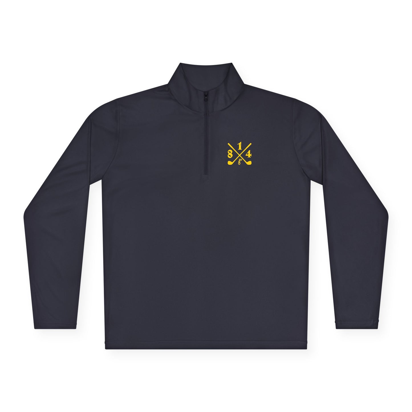 81Fore "Cross Clubs" Gold logo - Light Quarter Zip # 0020082