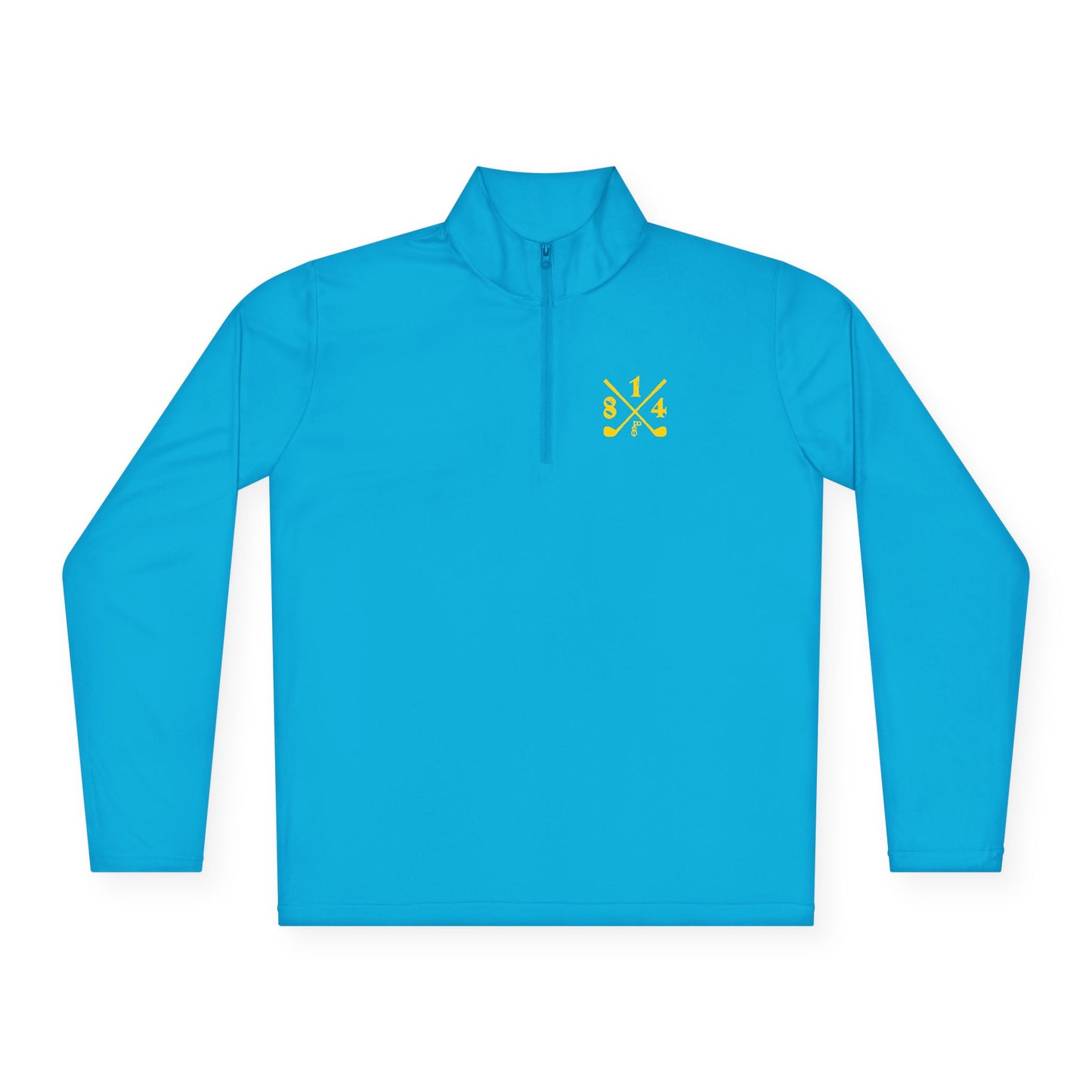81Fore "Cross Clubs" Gold logo - Light Quarter Zip # 0020082