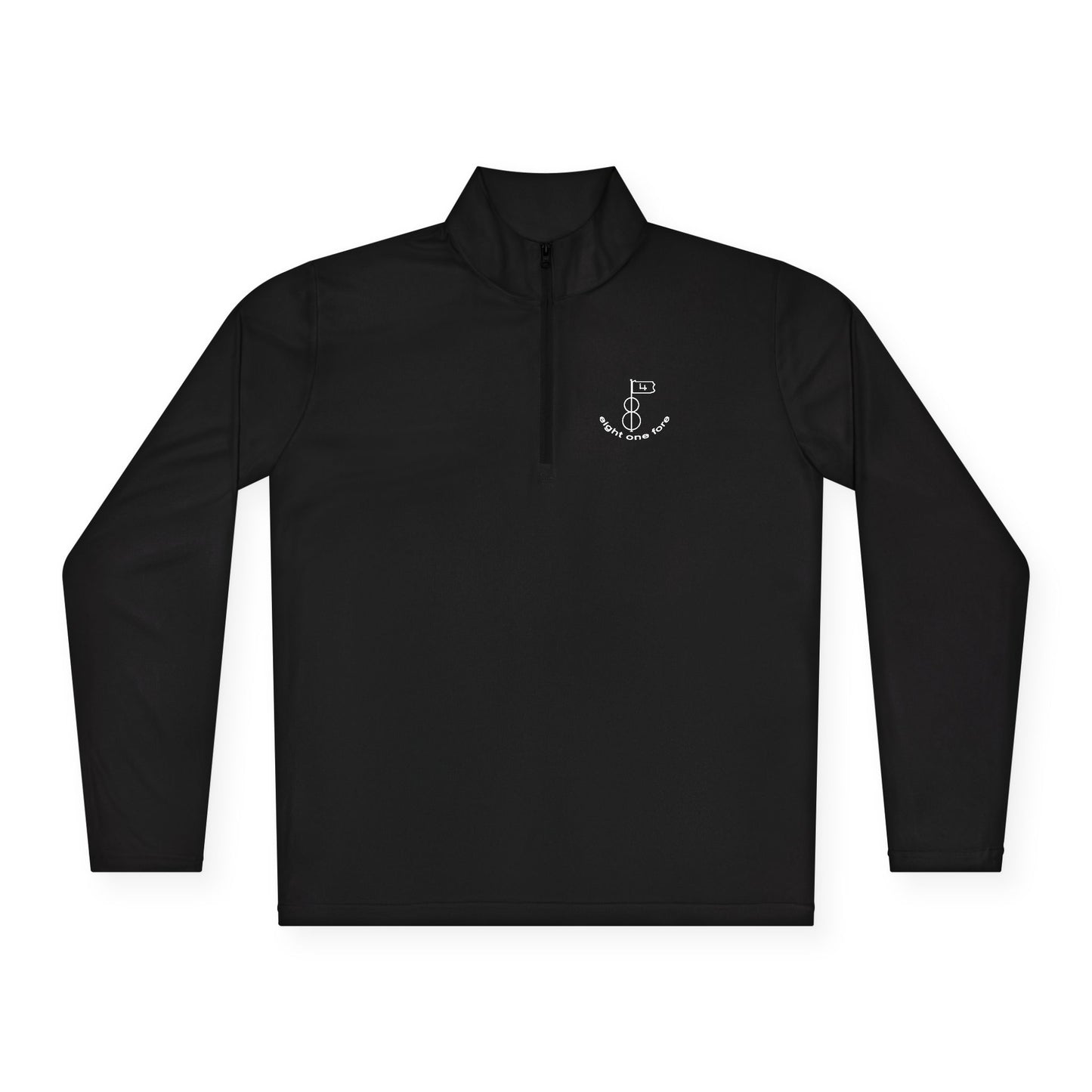 81Fore "Classic Logo" White logo - Light Quarter Zip # 0020011