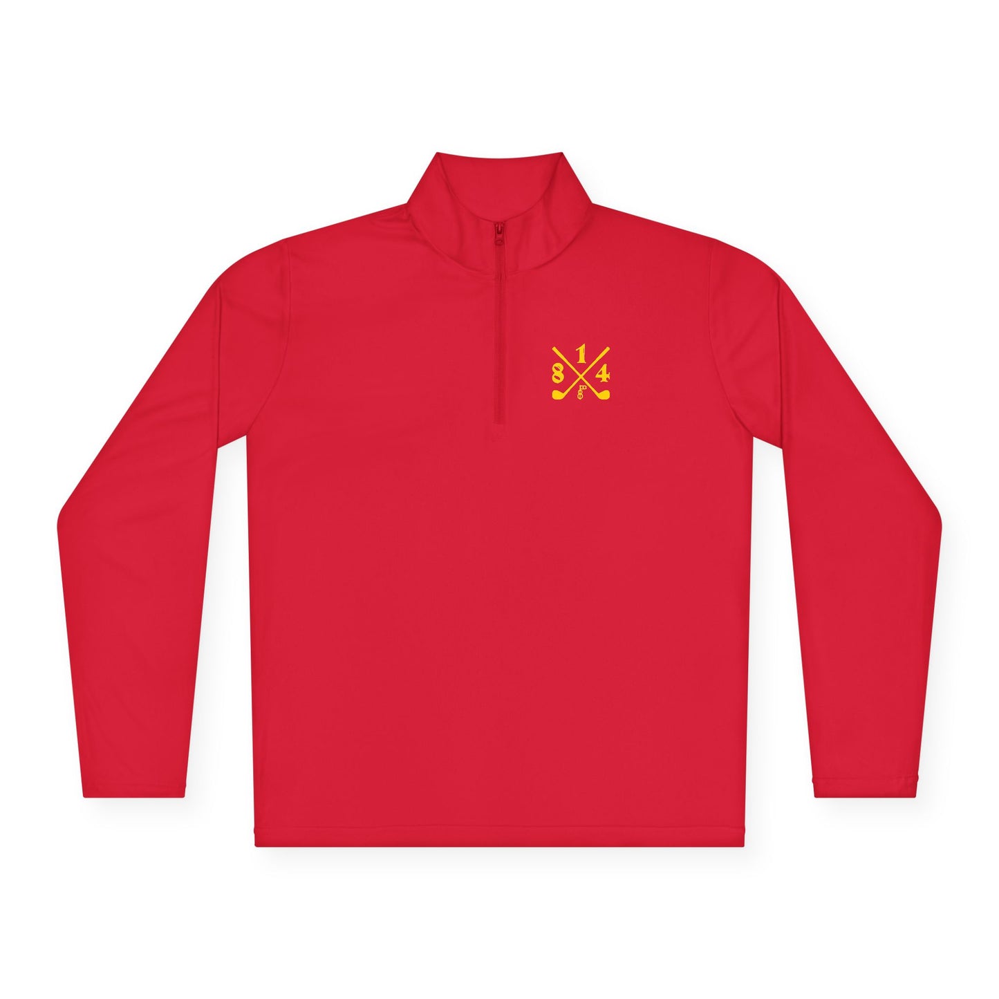 81Fore "Cross Clubs" Gold logo - Light Quarter Zip # 0020082