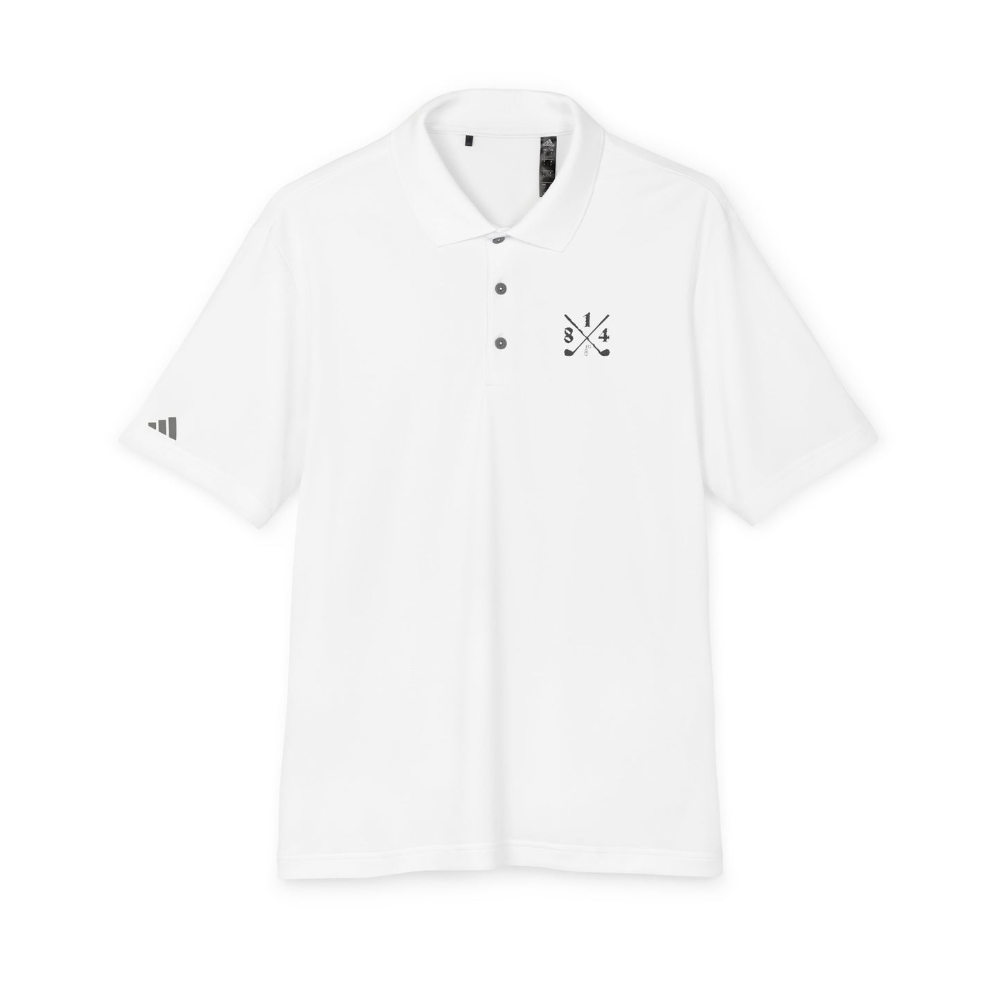 81fore Cross Clubs Polo Black Logo