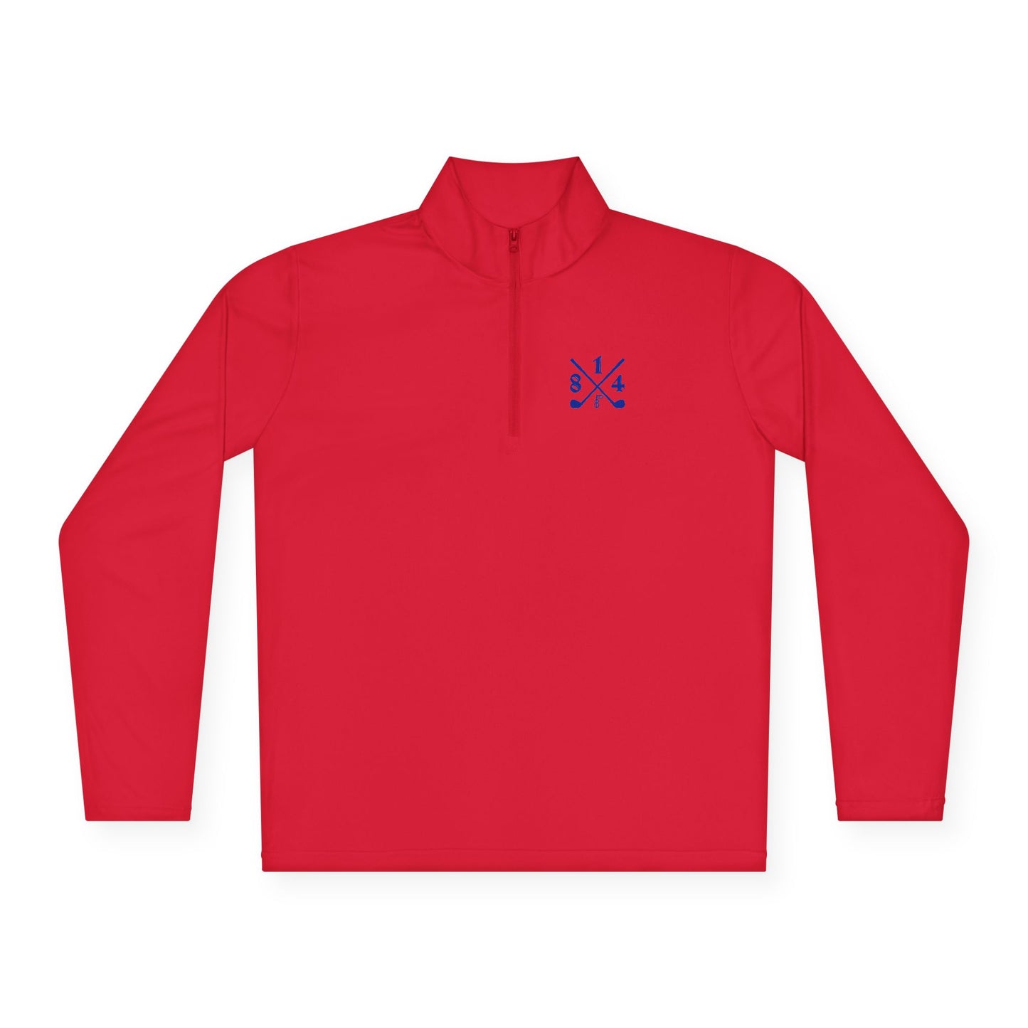 81Fore "Cross Clubs" Blue logo - Light Quarter Zip # 0020083