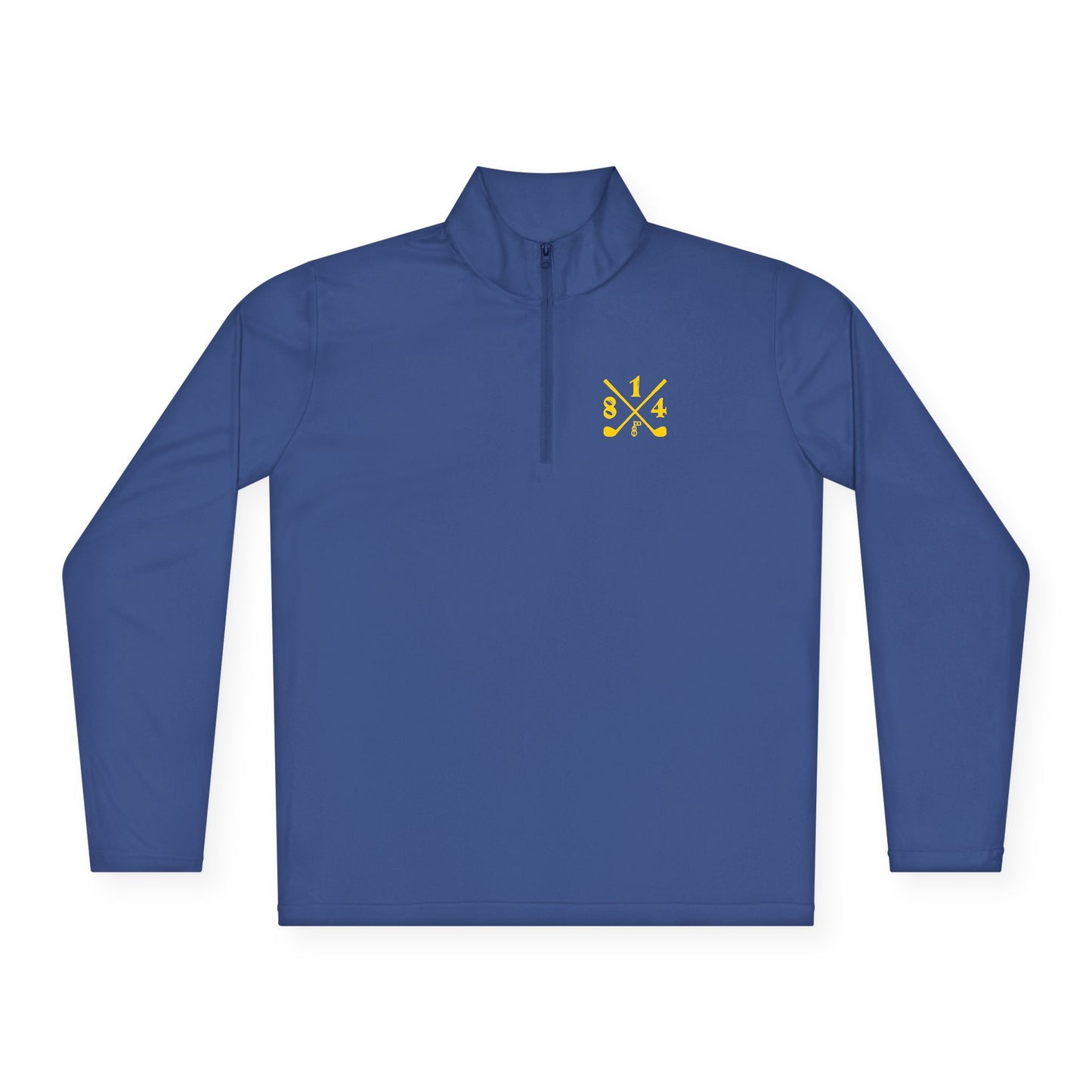 81Fore "Cross Clubs" Gold logo - Light Quarter Zip # 0020082
