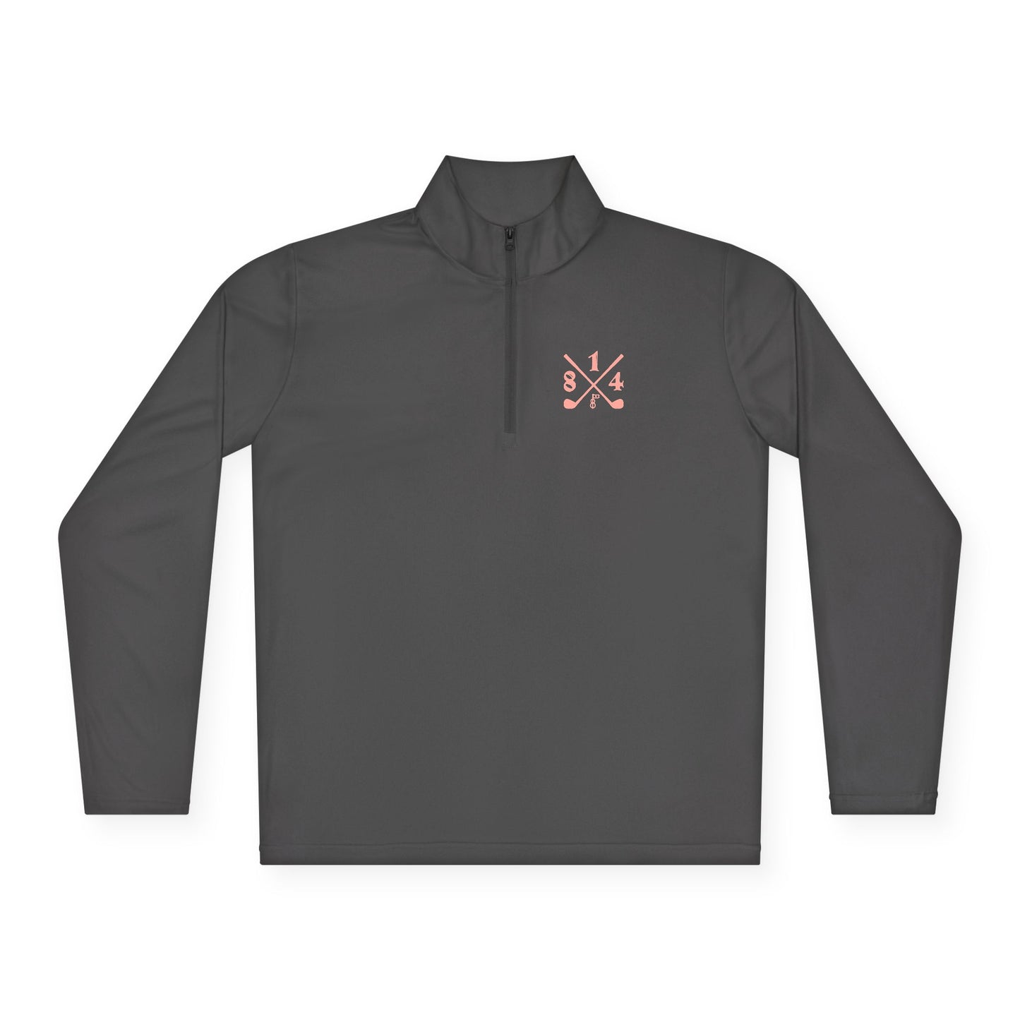 81Fore "Cross Clubs" Pink logo - Light Quarter Zip # 0020087