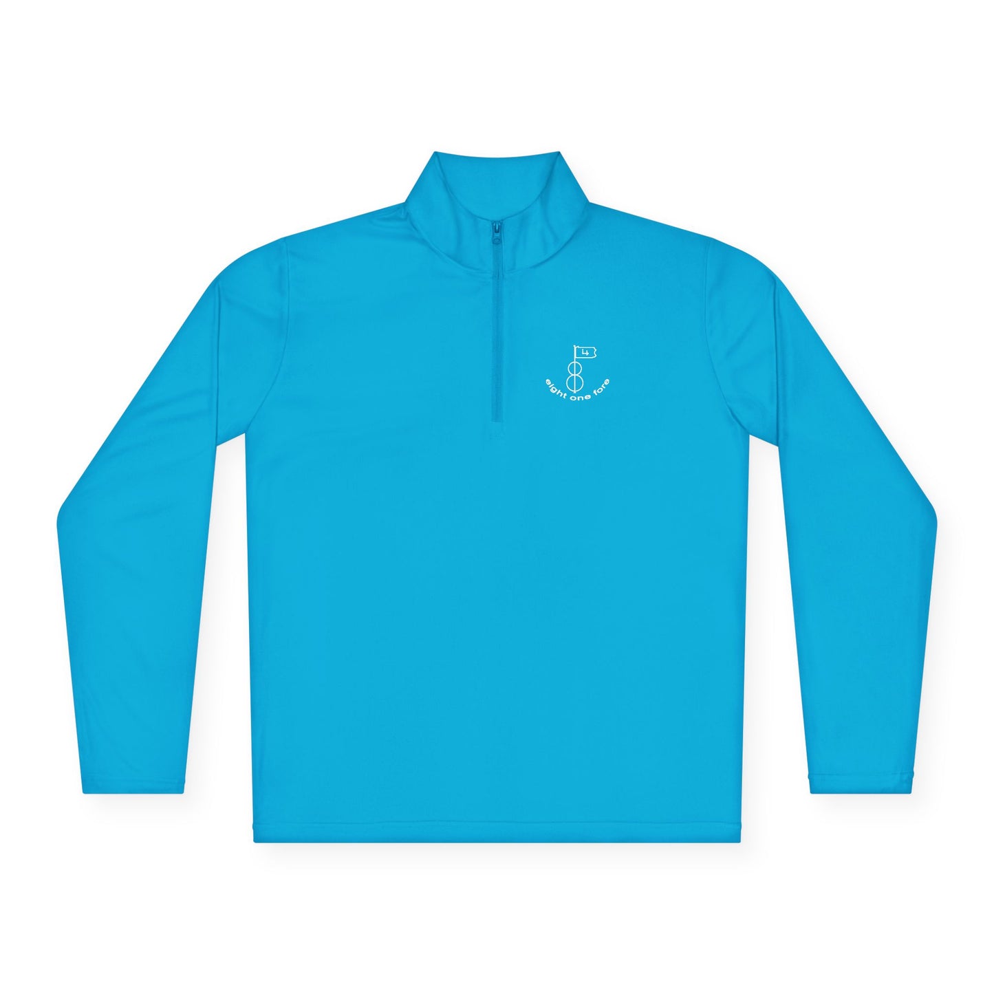 81Fore "Classic Logo" White logo - Light Quarter Zip # 0020011
