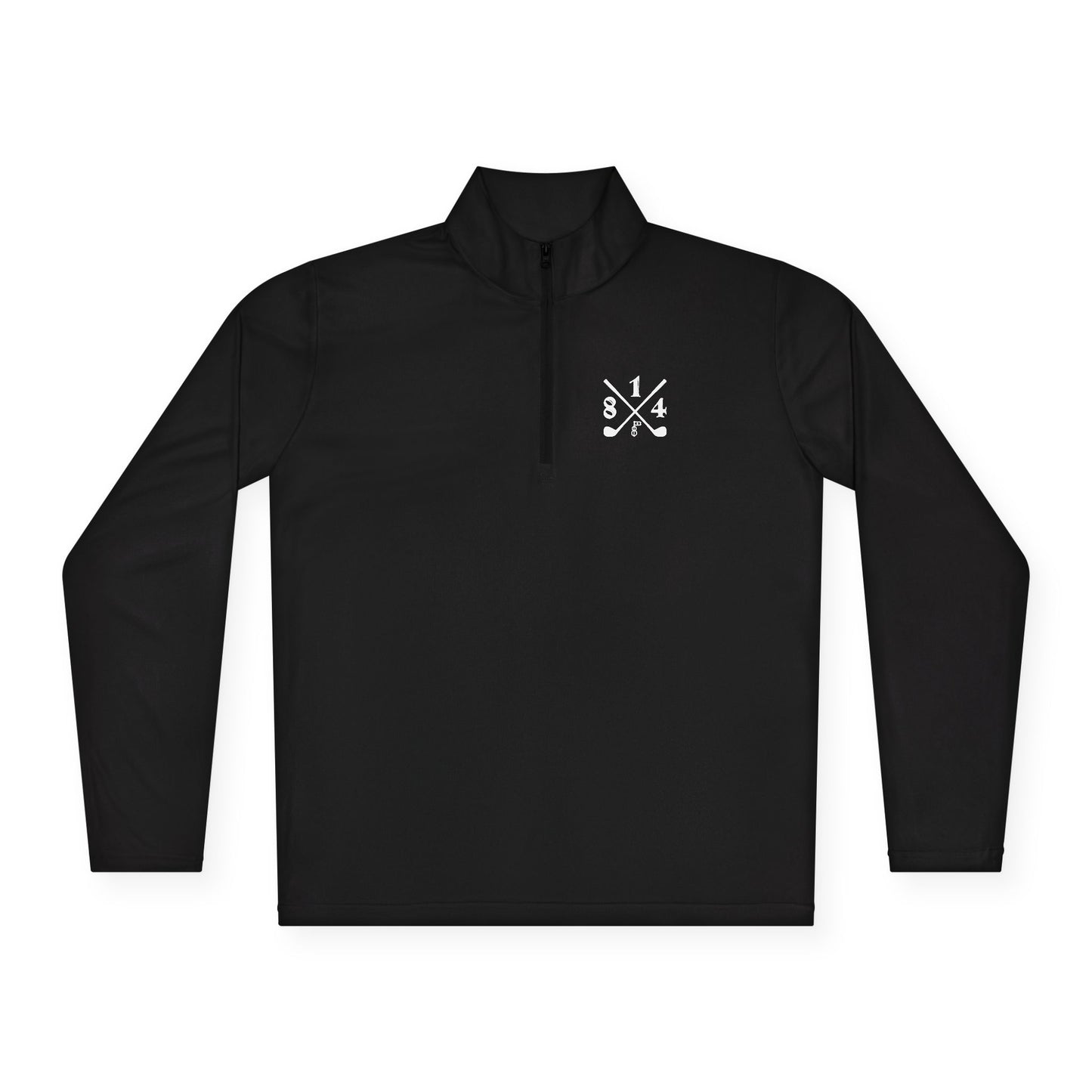 81Fore "Cross Clubs" White logo - Light Quarter Zip # 0020081
