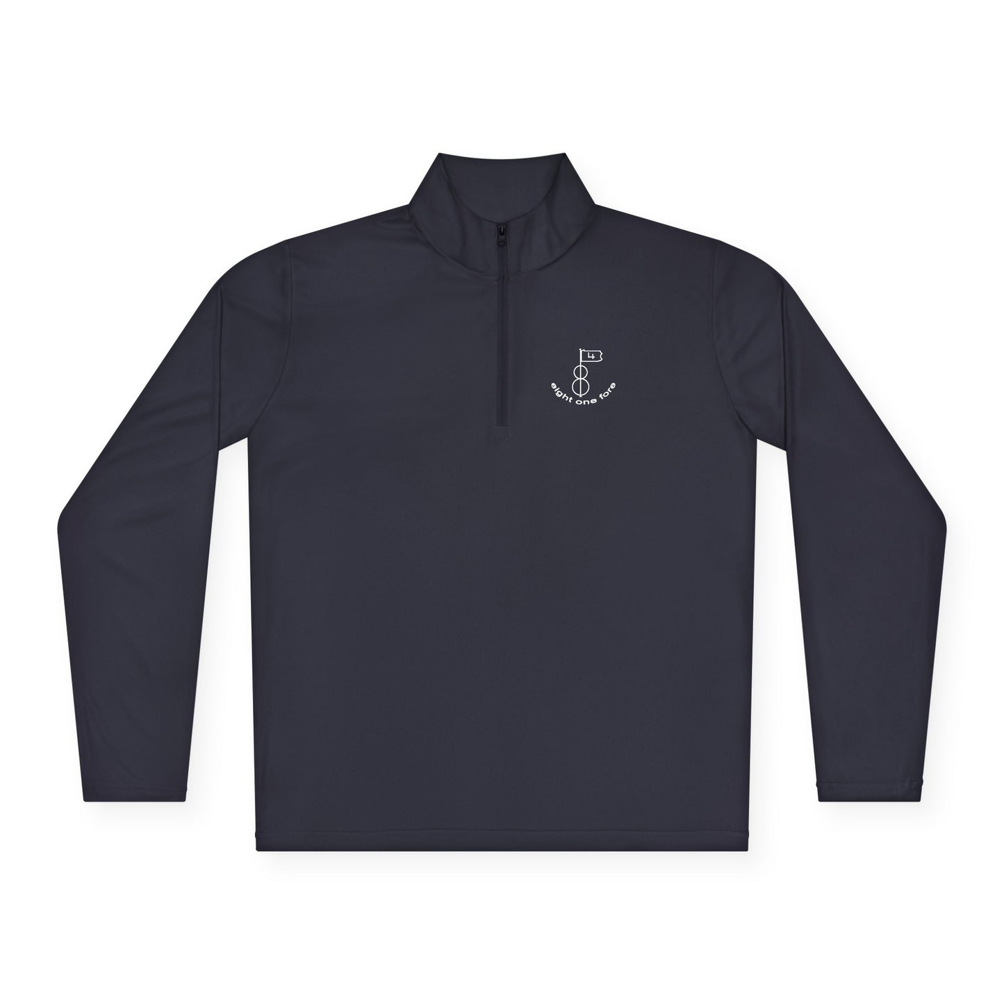 81Fore "Classic Logo" White logo - Light Quarter Zip # 0020011
