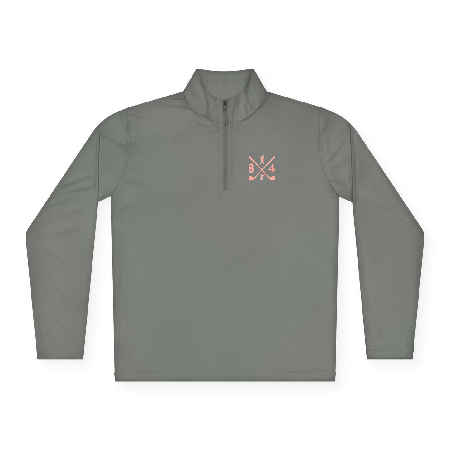 81Fore "Cross Clubs" Pink logo - Light Quarter Zip # 0020087
