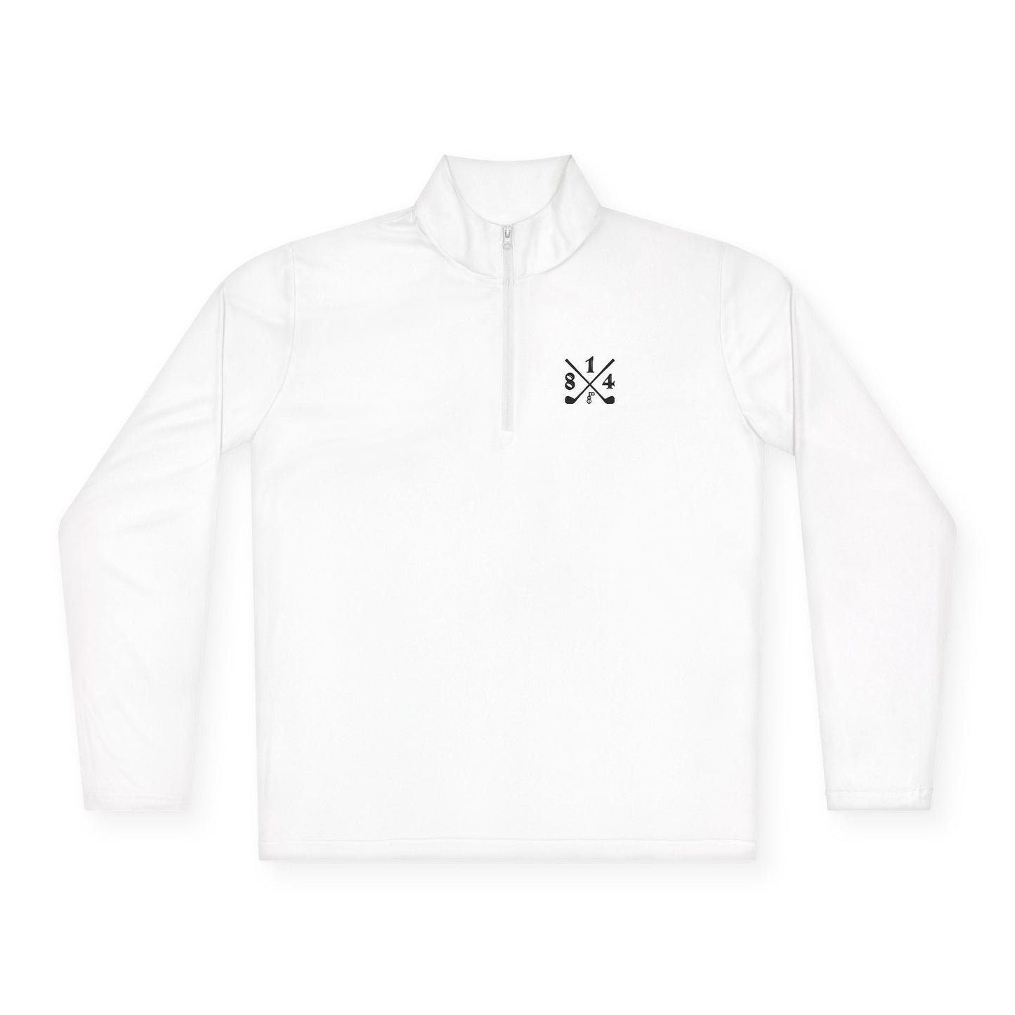 81Fore "Cross Clubs" Black logo - Light Quarter Zip # 0020080