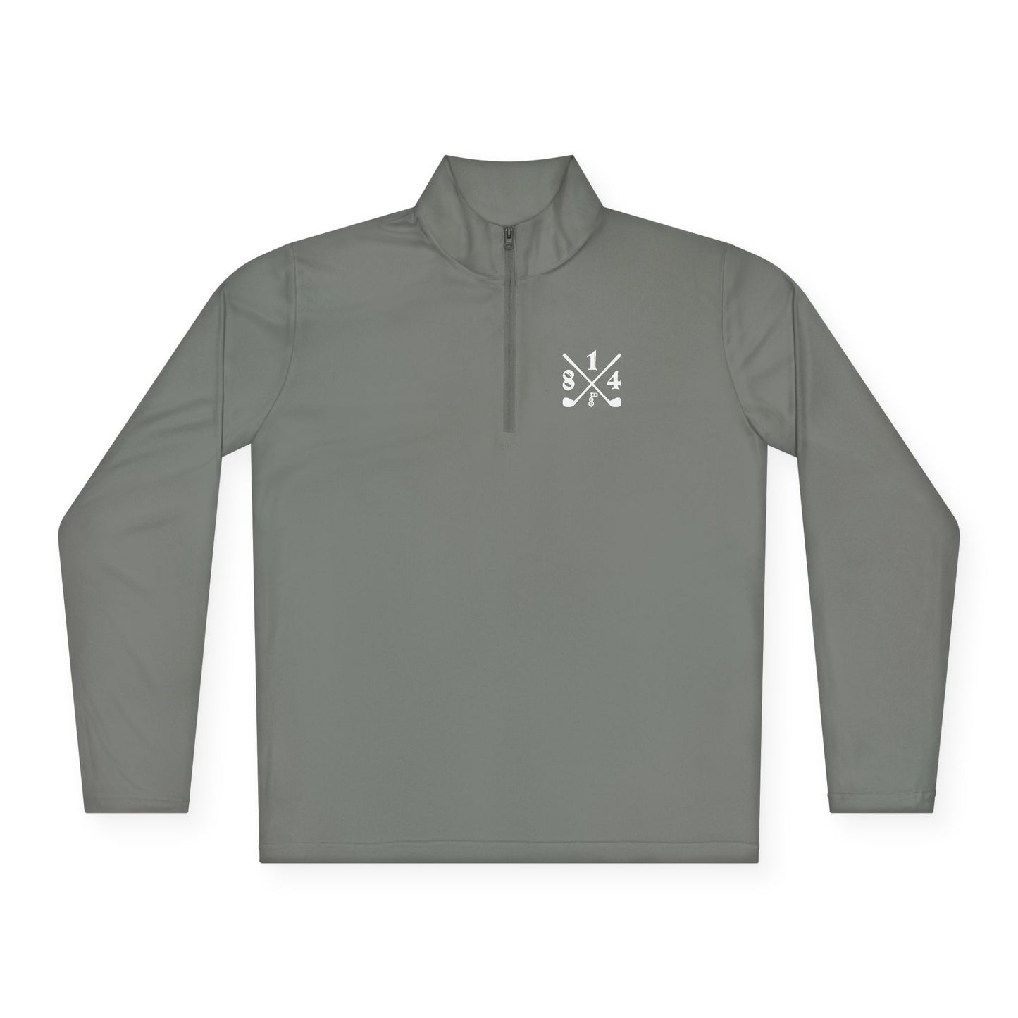 81Fore "Cross Clubs" White logo - Light Quarter Zip # 0020081