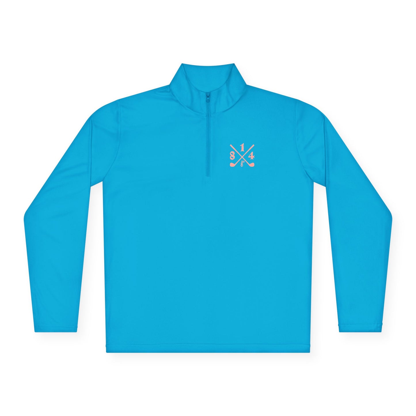 81Fore "Cross Clubs" Pink logo - Light Quarter Zip # 0020087