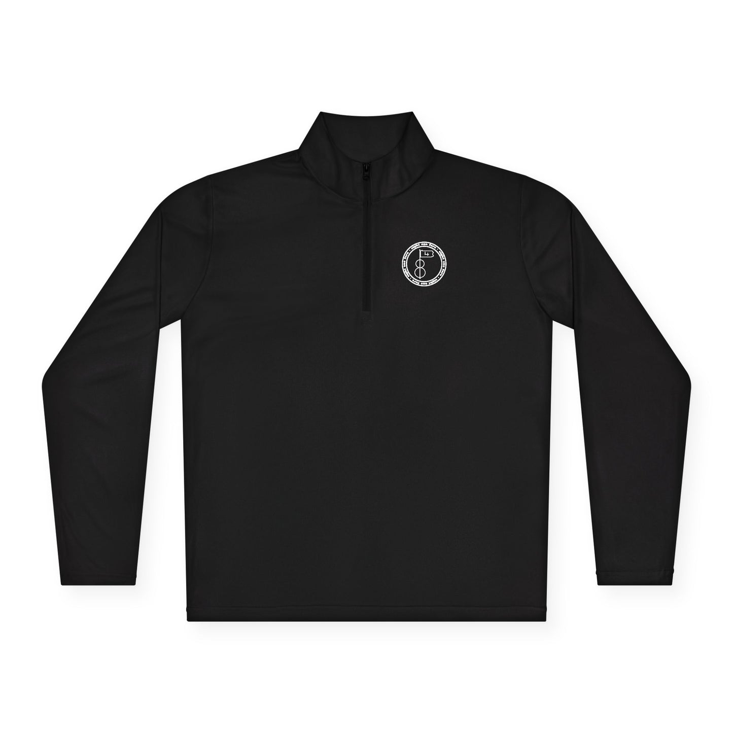 81Fore "Ring Logo" White logo - Light Quarter Zip # 0020061