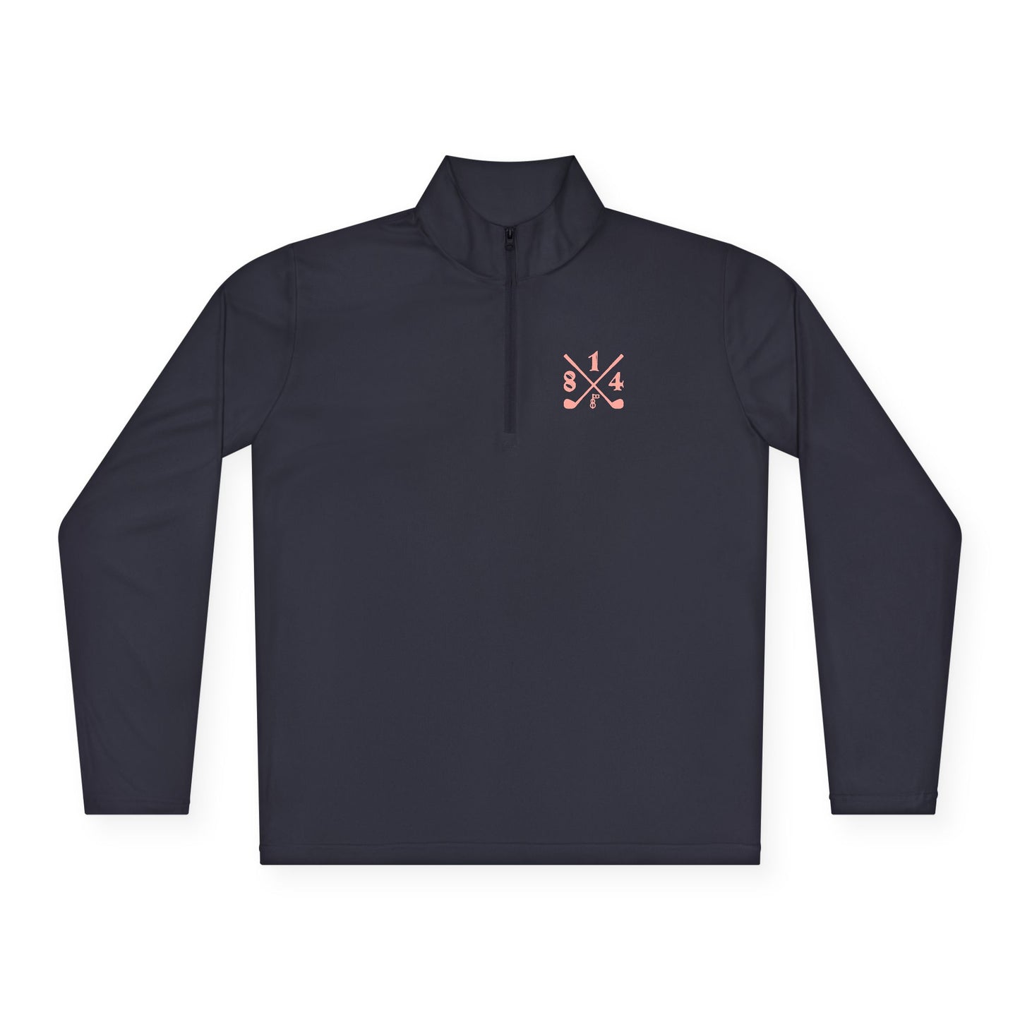81Fore "Cross Clubs" Pink logo - Light Quarter Zip # 0020087