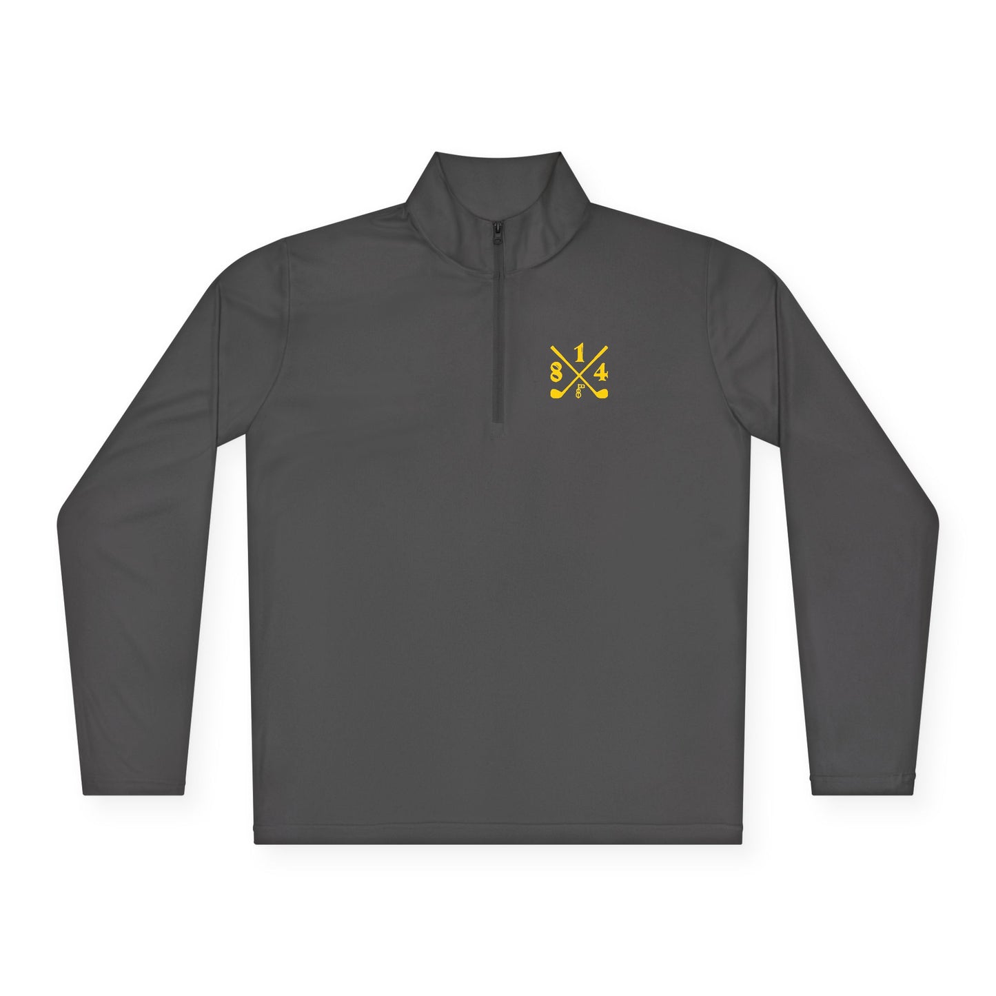 81Fore "Cross Clubs" Gold logo - Light Quarter Zip # 0020082