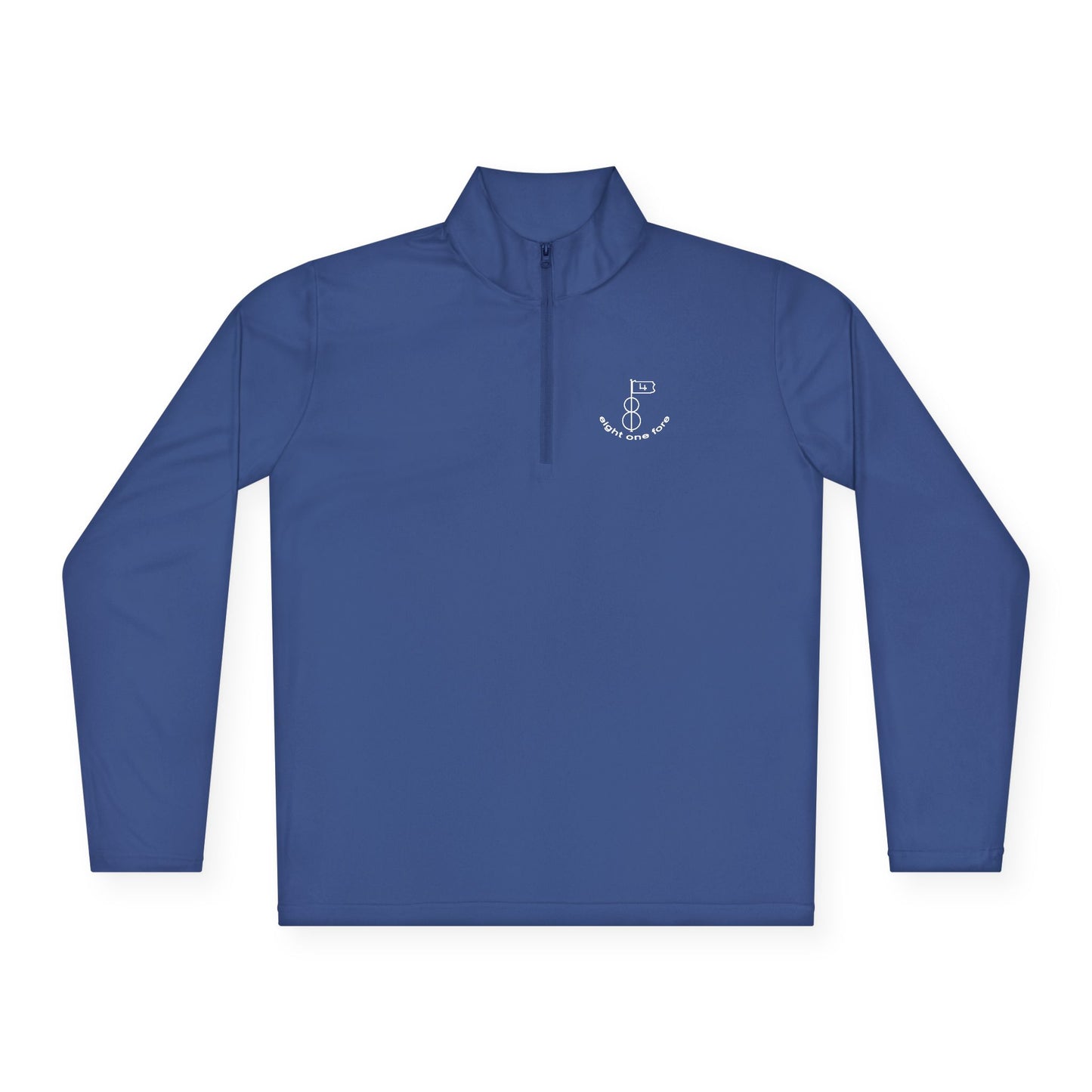 81Fore "Classic Logo" White logo - Light Quarter Zip # 0020011