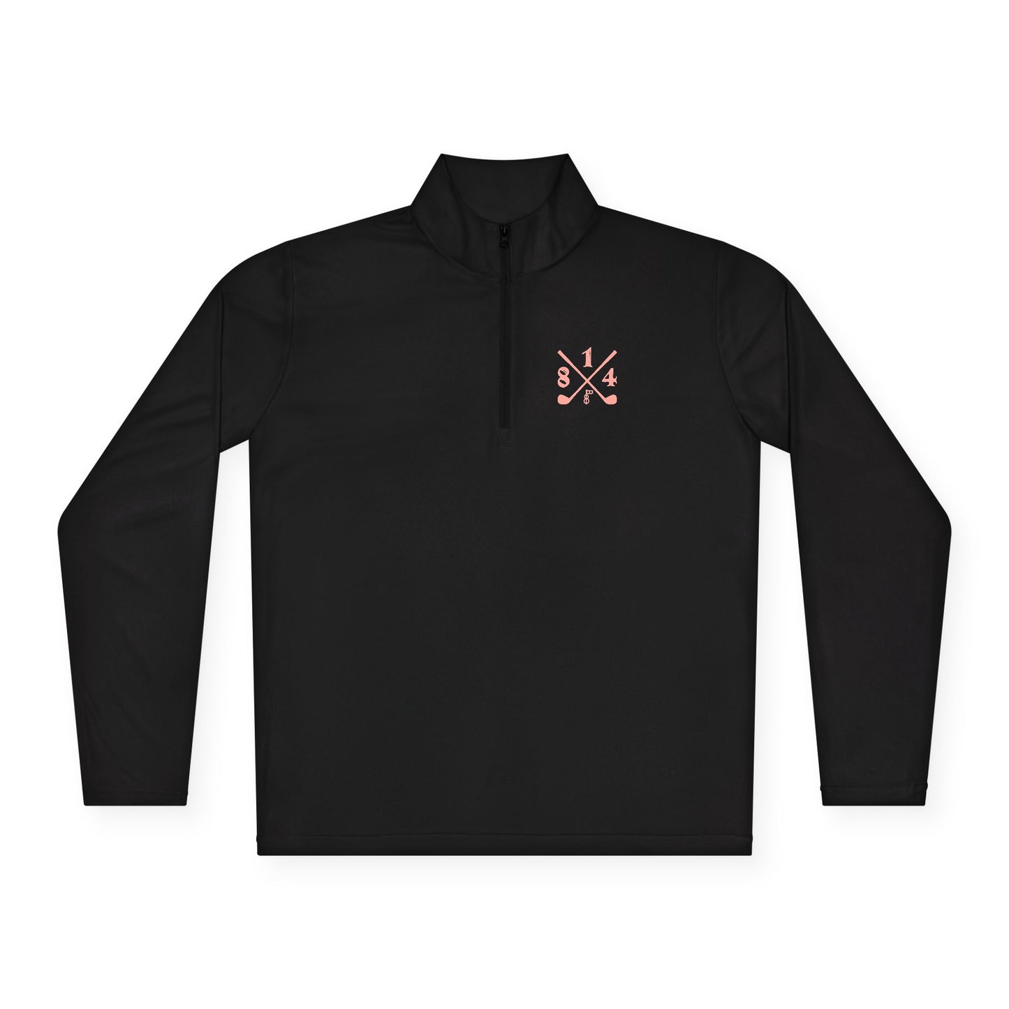 81Fore "Cross Clubs" Pink logo - Light Quarter Zip # 0020087