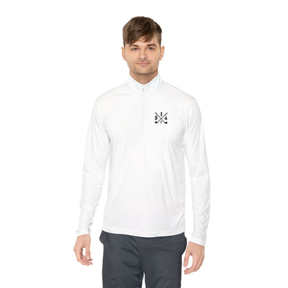 81Fore "Cross Clubs" Black logo - Light Quarter Zip # 0020080
