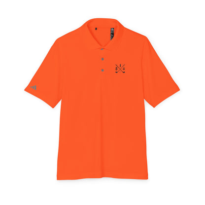 81fore Cross Clubs Polo Black Logo