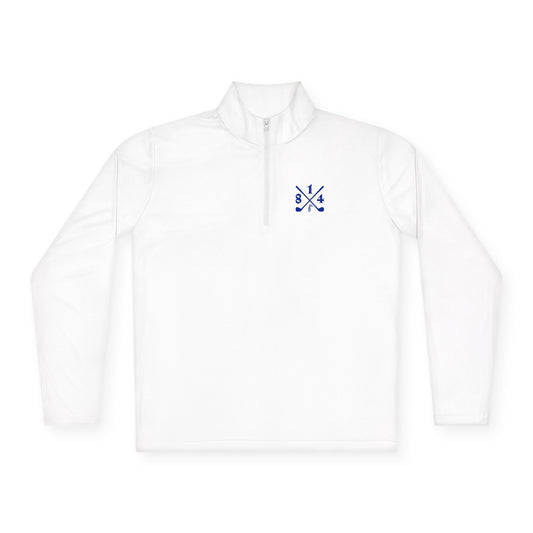 81Fore "Cross Clubs" Blue logo - Light Quarter Zip # 0020083