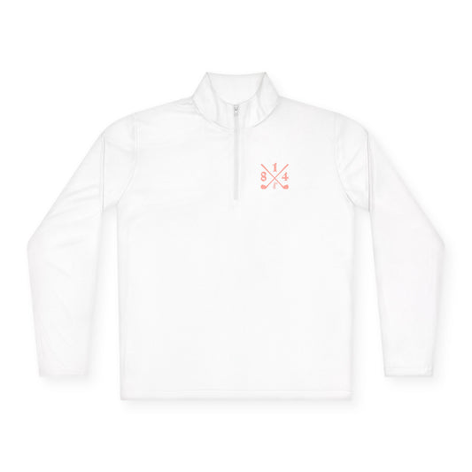 81Fore "Cross Clubs" Pink logo - Light Quarter Zip # 0020087