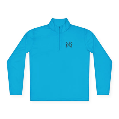 81Fore "Cross Clubs" Black logo - Light Quarter Zip # 0020080