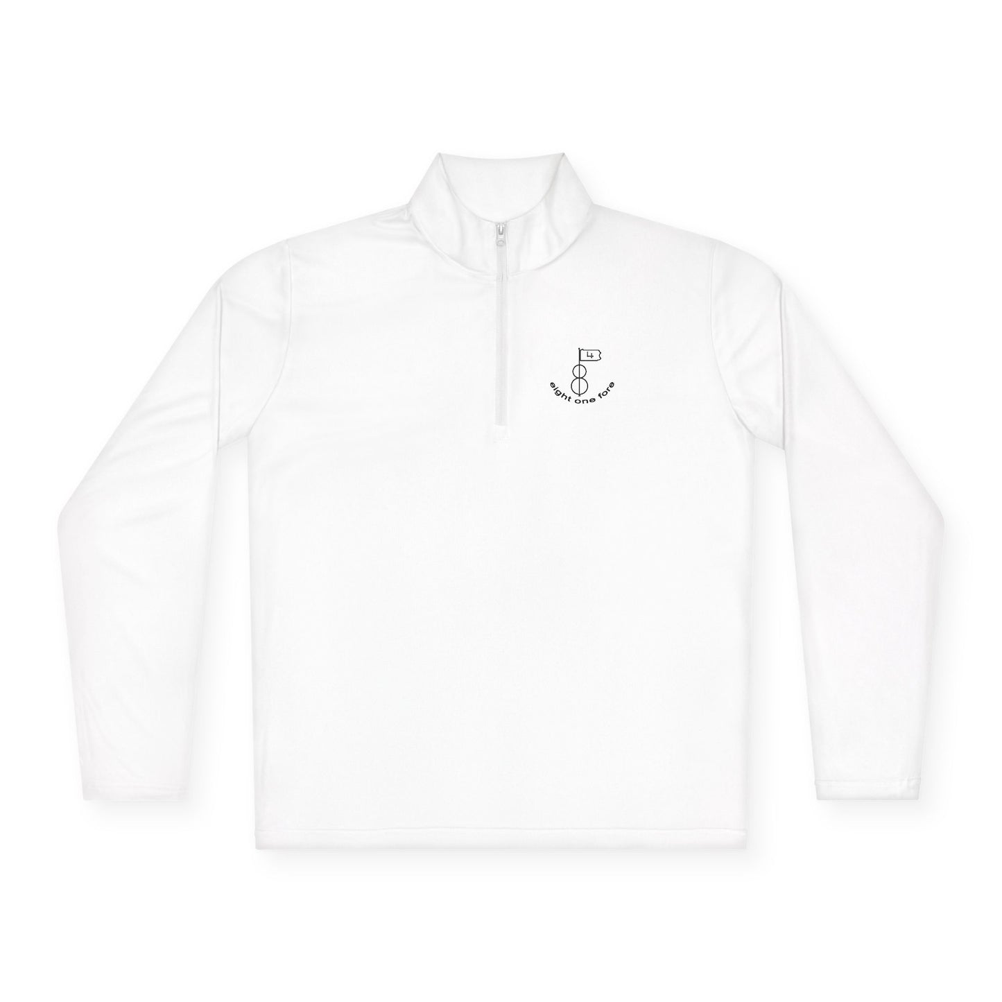81Fore "Classic Logo" Black logo - Light Quarter Zip # 0020010