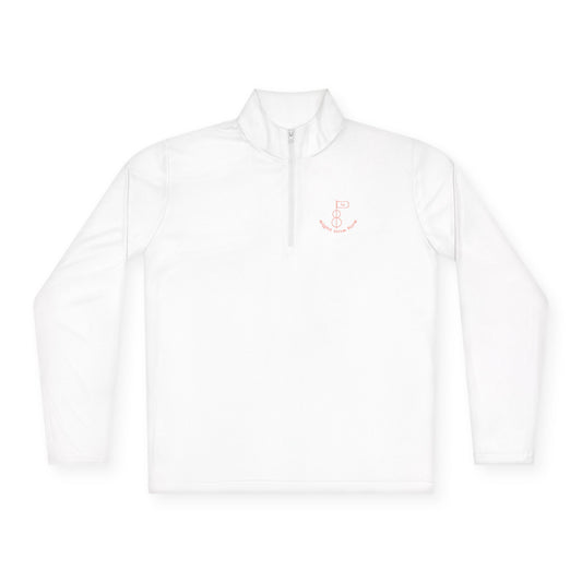 81Fore "Classic Logo" Pink logo - Light Quarter Zip # 0020017
