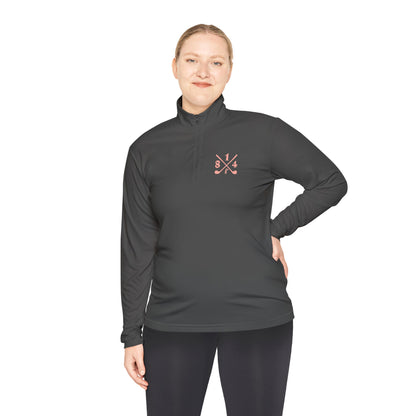 81Fore "Cross Clubs" Pink logo - Light Quarter Zip # 0020087