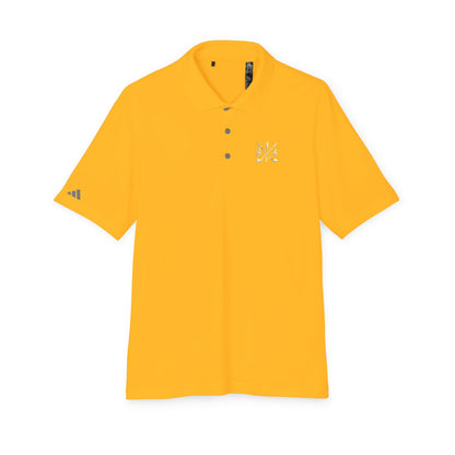 81Fore Cross Clubs Polo White Logo