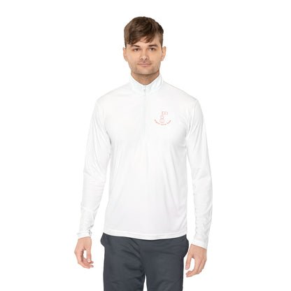 81Fore "Classic Logo" Pink logo - Light Quarter Zip # 0020017