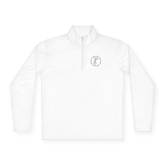 81Fore "Simple Circle" Black logo - Light Quarter Zip # 002020