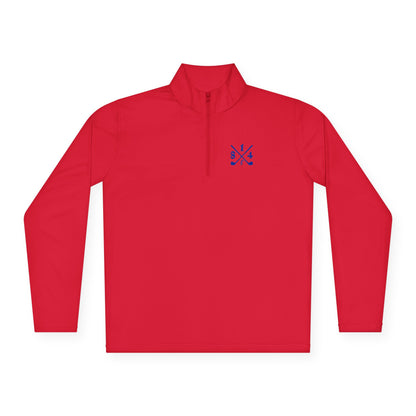 81Fore "Cross Clubs" Blue logo - Light Quarter Zip # 0020083