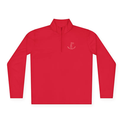 81Fore "Classic Logo" Pink logo - Light Quarter Zip # 0020017