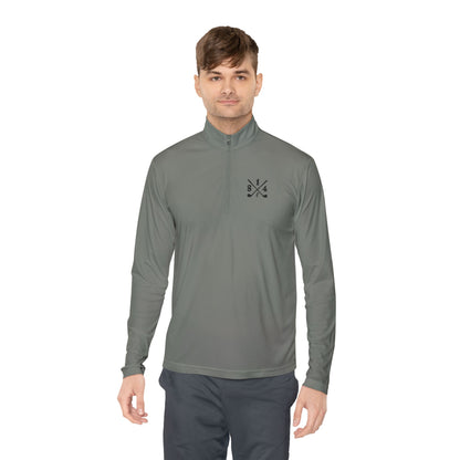 81Fore "Cross Clubs" Black logo - Light Quarter Zip # 0020080