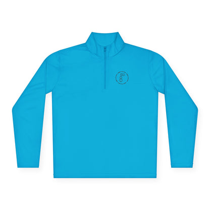 81Fore "Simple Circle" Black logo - Light Quarter Zip # 002020