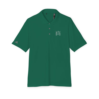 81Fore Cross Clubs Polo White Logo