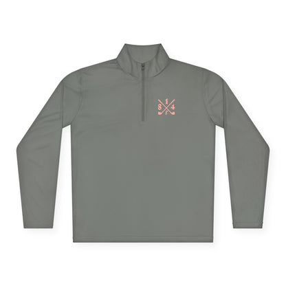 81Fore "Cross Clubs" Pink logo - Light Quarter Zip # 0020087