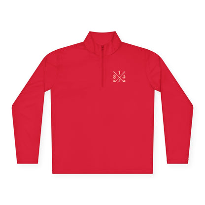 81Fore "Cross Clubs" Pink logo - Light Quarter Zip # 0020087