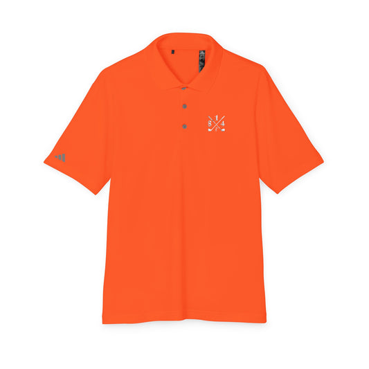 81Fore Cross Clubs Polo White Logo