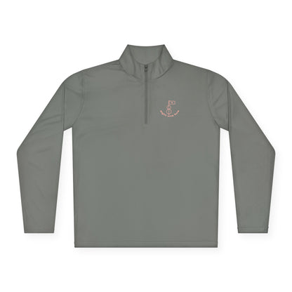 81Fore "Classic Logo" Pink logo - Light Quarter Zip # 0020017