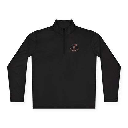 81Fore "Classic Logo" Pink logo - Light Quarter Zip # 0020017