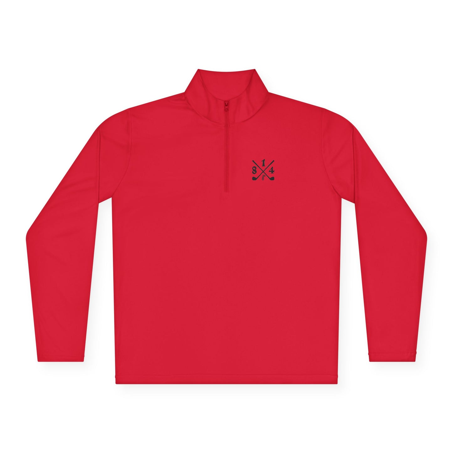 81Fore "Cross Clubs" Black logo - Light Quarter Zip # 0020080