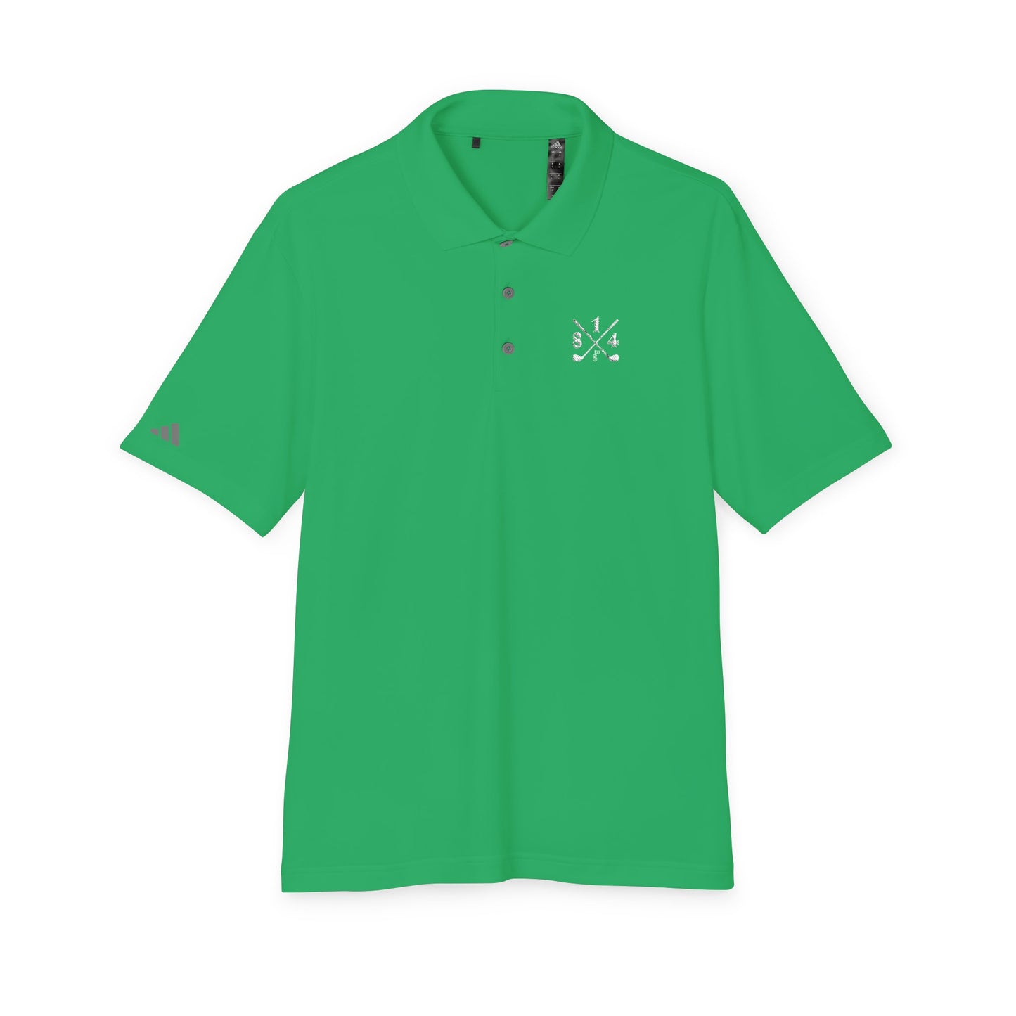 81Fore Cross Clubs Polo White Logo