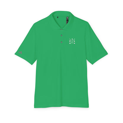 81Fore Cross Clubs Polo White Logo